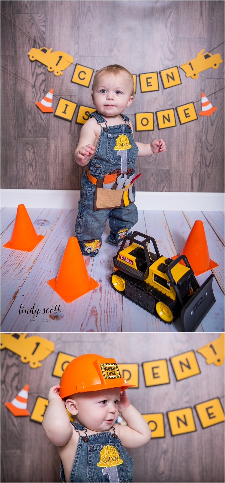 construction fun indiana cake smash photgraphy lindy